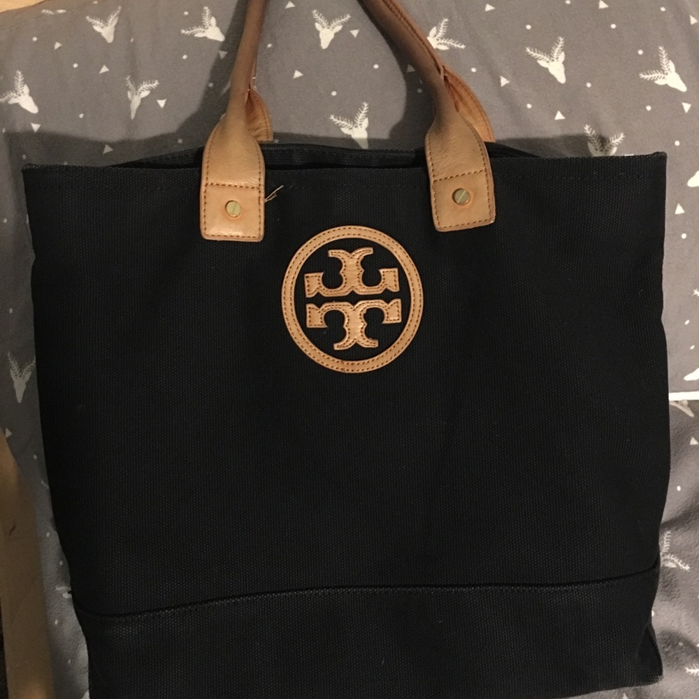 Navy Blue Tory Burch Tote bag